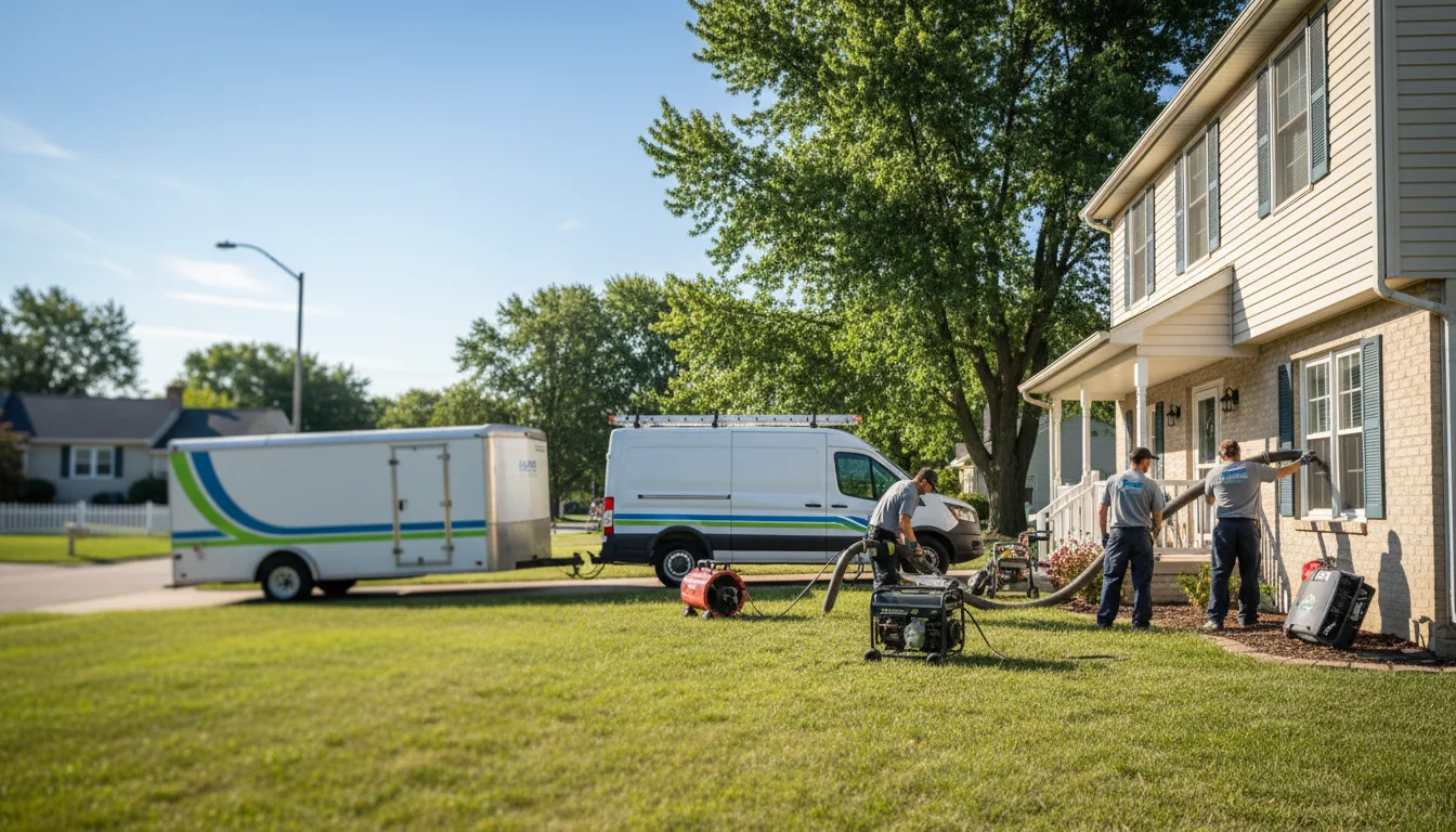 Flooded Basement Restoration And Cleanup With Repair in Emmitsburg, MD near me